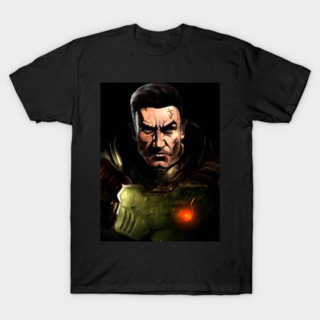 DoomSlayer T-Shirt by SmpArt